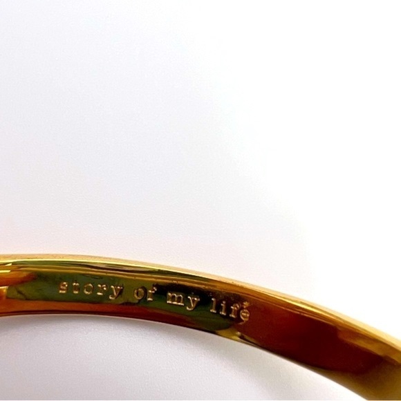 Stella and Dot Keepsake Slider Charm Bangle - Gold - Picture 6 of 12